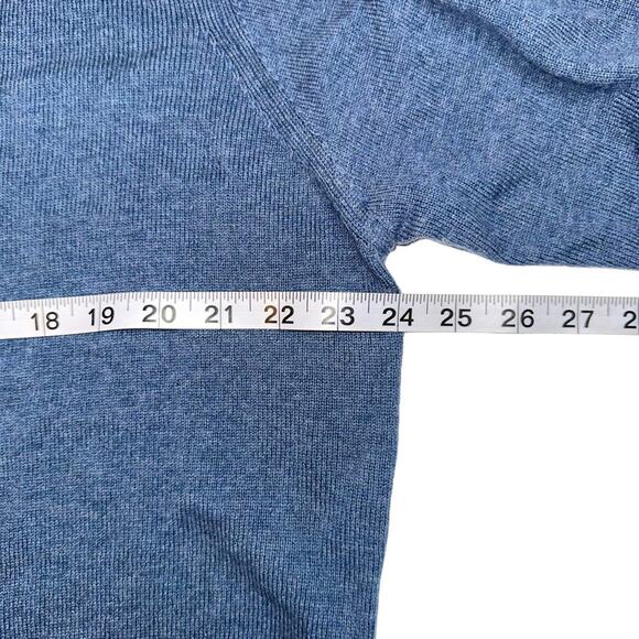 NWOT Rodd & Gunn Queenstown Wool Cashmere Crew Neck Blue Sweater 2XL - Picture 7 of 8